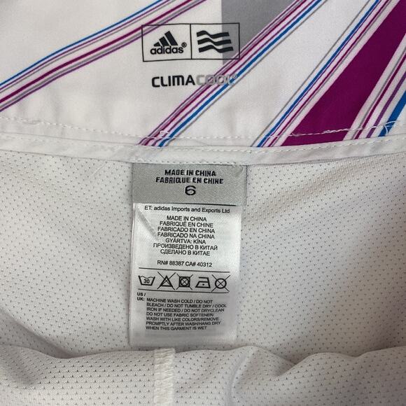 Adidas Climacool Geometric Print Stretch Skort - Picture 4 of 8
